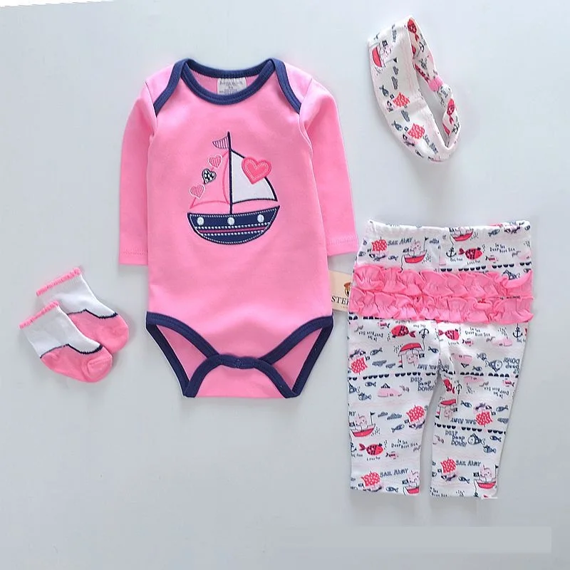 2020 autumn baby Boy Girls rompers Jumpsuit cartoon Butterfly Cherry Penguin 4 pieces long sleeved cotton Free Shipping
2020 autumn baby Boy Girls rompers Jumpsuit cartoon Butterfly Cherry Penguin 4 pieces long sleeved cotton Free Shipping