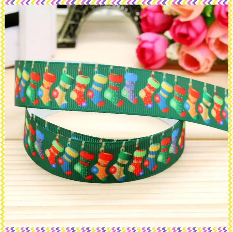 7/8inch Free Shipping Christmas Sock Printed Grosgrain Ribbon material Headwear Party Decoration Diy Wholesale Craft 22mm P4887
7/8inch Free Shipping Christmas Sock Printed Grosgrain Ribbon material Headwear Party Decoration Diy Wholesale Craft 22mm P4887