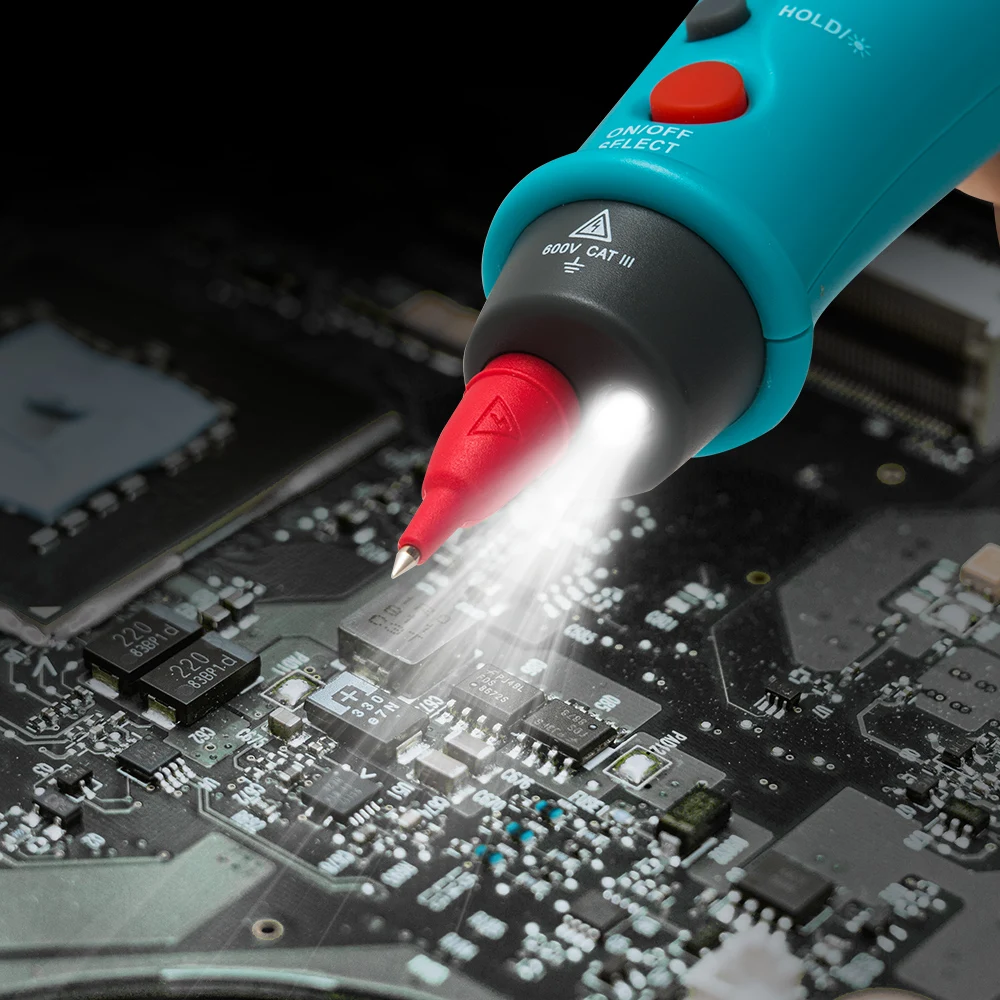 Pen Type Digital Multimeter Auto-Rang True RMS NCV 6000 Counts AC/DC Voltage Resistance Capacitance Temperature Tester Electron
Pen Type Digital Multimeter Auto-Rang True RMS NCV 6000 Counts AC/DC Voltage Resistance Capacitance Temperature Tester Electron
