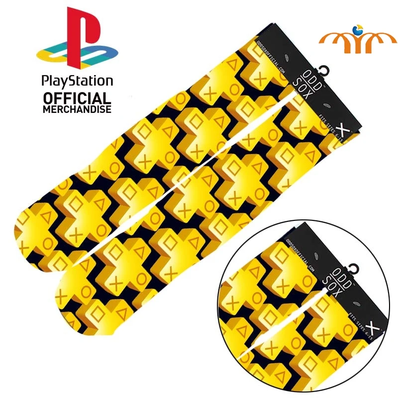 Suncomics/гольфы для playstation 4 с принтом хлопковые нескользящие Повседневные носки