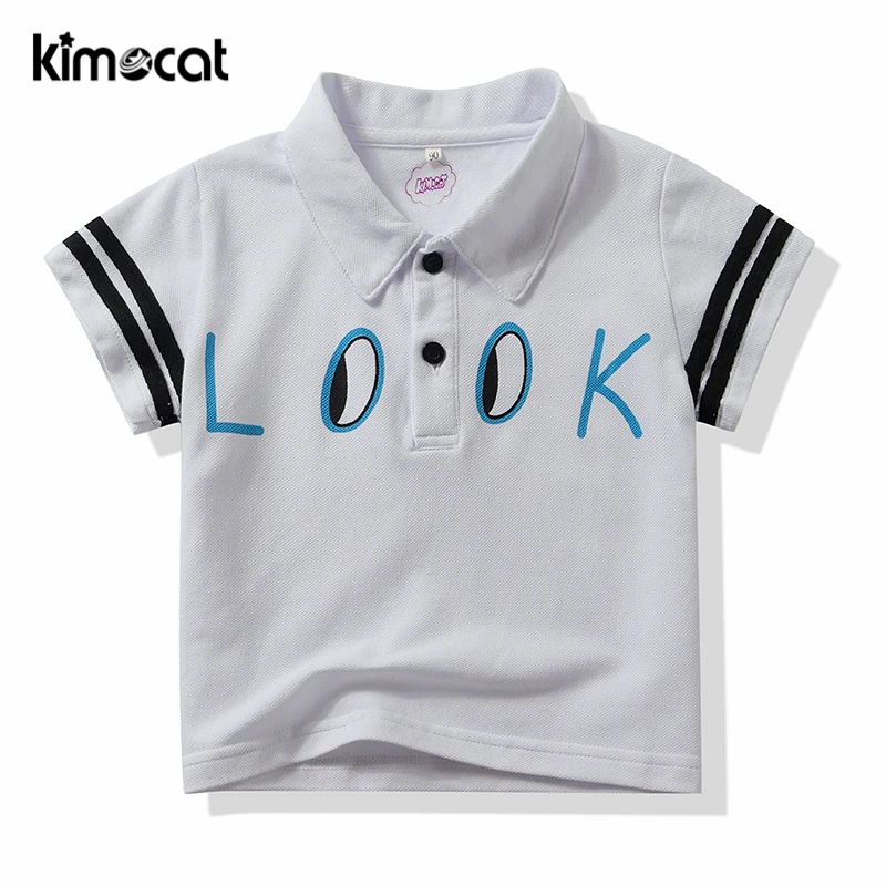 Kimocat, новинка 2019, летняя футболка с коротким рукавом для мальчиков, лацканы, печатные буквы, 100% хлопок, милый костюм для мальчиков, футболка д...
Kimocat, новинка 2019, летняя футболка с коротким рукавом для мальчиков, лацканы, печатные буквы, 100% хлопок, милый костюм для мальчиков, футболка д...