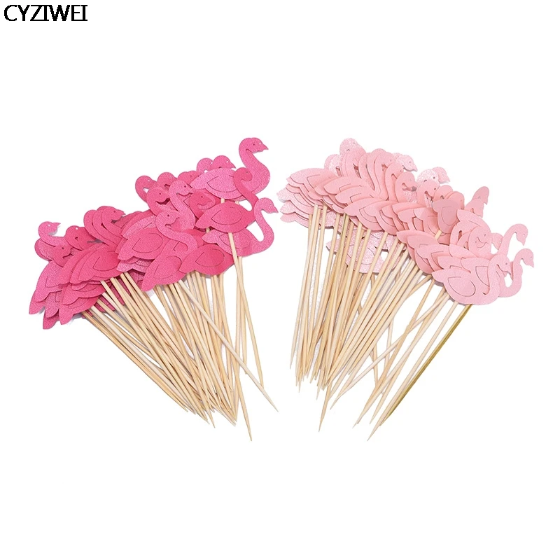 20-60Pcs/lot Rose Pink Animal Flamingo Cake Topper Hawiian Tropical Theme Party Baby Shower Wedding Cup Cake Decoration Supplies
20-60Pcs/lot Rose Pink Animal Flamingo Cake Topper Hawiian Tropical Theme Party Baby Shower Wedding Cup Cake Decoration Supplies