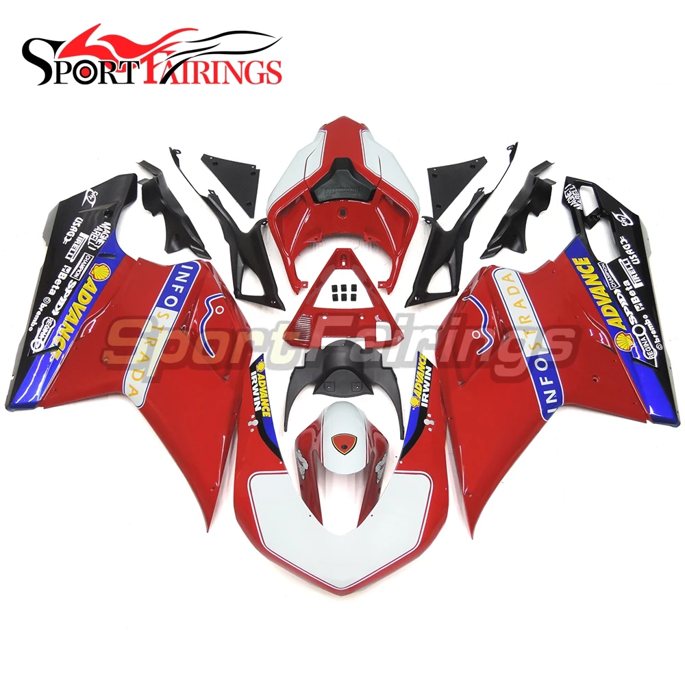 Injection ABS Motorcycle Fairings For DUCATI 1198 1098 848 Year 07-12 2007 2008 2009 2010 2011 2012 Infostrada Red White Cowls
Injection ABS Motorcycle Fairings For DUCATI 1198 1098 848 Year 07-12 2007 2008 2009 2010 2011 2012 Infostrada Red White Cowls