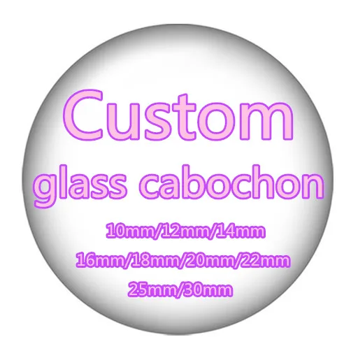 Personalized Custom 12mm/14mm/16mm/18mm/20mm/25mm/30mm Round photo glass cabochon demo flat back Making bracelets findings
Personalized Custom 12mm/14mm/16mm/18mm/20mm/25mm/30mm Round photo glass cabochon demo flat back Making bracelets findings