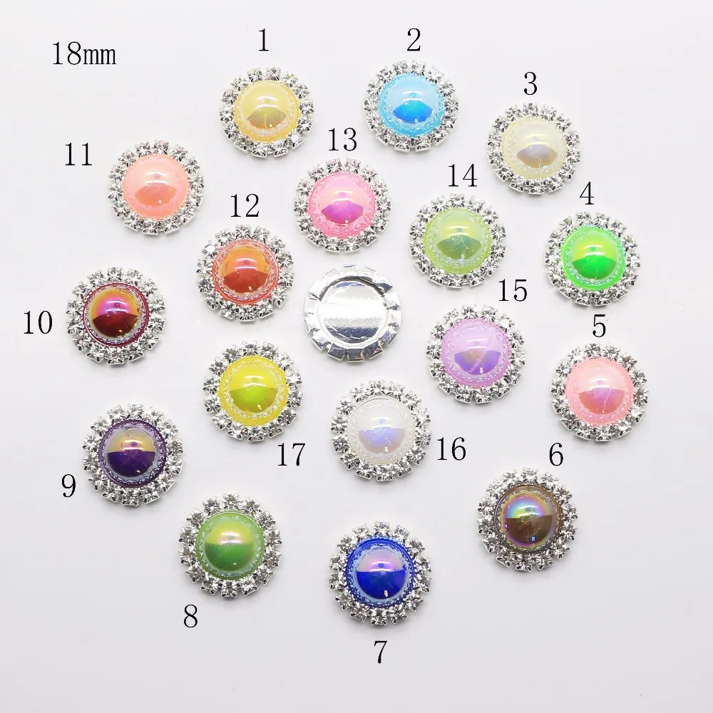 New Hot 10pcs 18mm circularity Diy Clothing Accessories crystal pearl diamond Wedding Invitation jewelry Accessories Can be mix
New Hot 10pcs 18mm circularity Diy Clothing Accessories crystal pearl diamond Wedding Invitation jewelry Accessories Can be mix