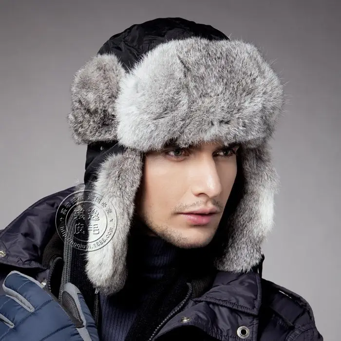 2016 winter Warm hats Russian aviator hat Real Rabbit fur earflaps cap Protect Warm Thicken bomber Hat for women&men
2016 winter Warm hats Russian aviator hat Real Rabbit fur earflaps cap Protect Warm Thicken bomber Hat for women&men