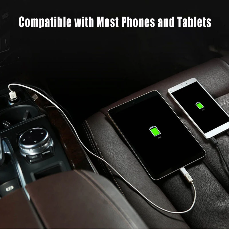 VOXLINK Dual USB car charger 5V3.4A for iPhone iPad Samsung Galaxy HTC Xiaomi Huawei fast charger car charger adapter in the car
VOXLINK Dual USB car charger 5V3.4A for iPhone iPad Samsung Galaxy HTC Xiaomi Huawei fast charger car charger adapter in the car