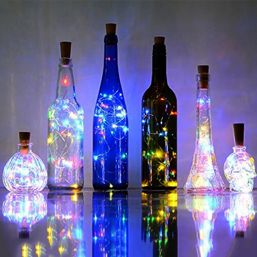 Thrisdar 10PCS 10/20LED Wine Bottle Solar Fairy String Light Cork Shaped Wine Bottle Stopper Light Xmas Party Wedding Decoration
Thrisdar 10PCS 10/20LED Wine Bottle Solar Fairy String Light Cork Shaped Wine Bottle Stopper Light Xmas Party Wedding Decoration