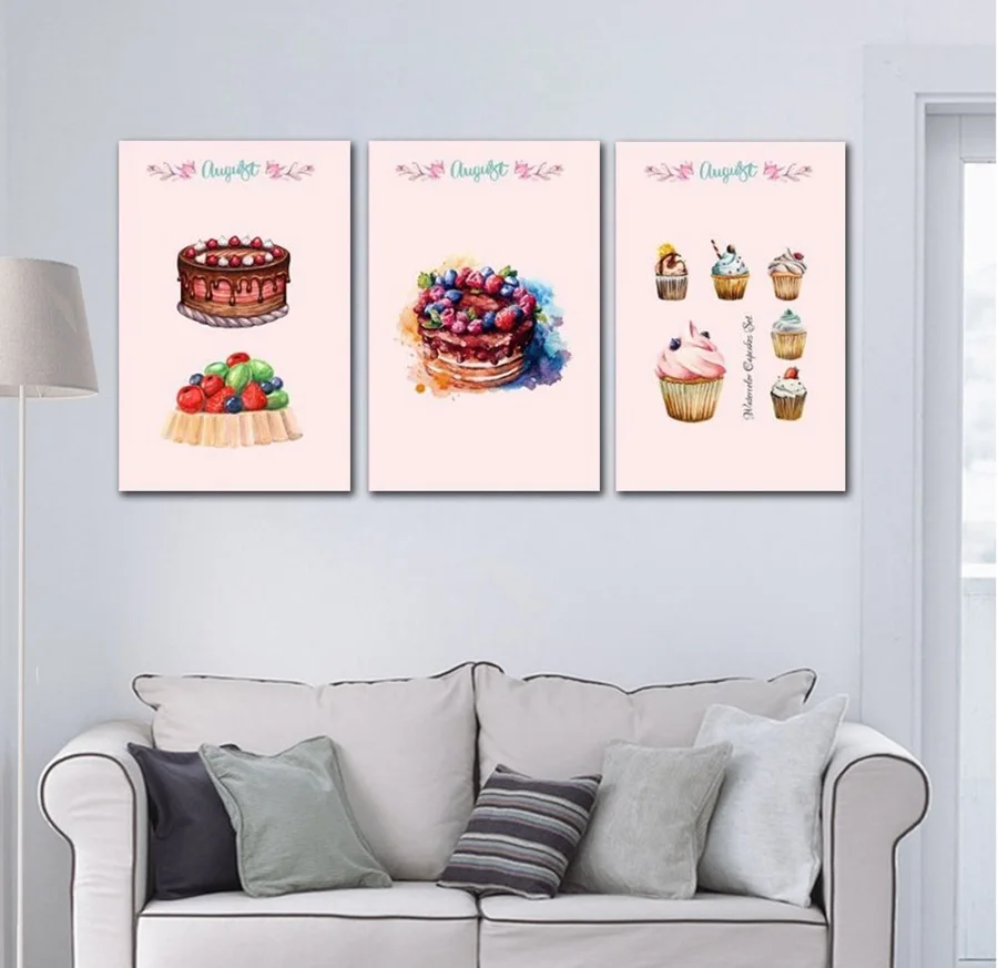 Cute Cake Pastry Baking Wall Pictures For Child Baby Canvas Painting Art Poster Home Decoration for Living Room No Framed
Cute Cake Pastry Baking Wall Pictures For Child Baby Canvas Painting Art Poster Home Decoration for Living Room No Framed