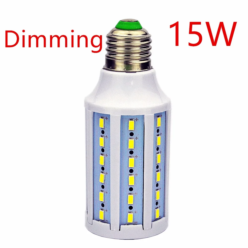 Dimming Light Bulb SMD5730 7W 12W 15W 24Leds 42Leds 60Leds Light Bulb B22 E26 E27 E14 LED Lamp LED Bulb 85-265V/AC Corn Bulb
Dimming Light Bulb SMD5730 7W 12W 15W 24Leds 42Leds 60Leds Light Bulb B22 E26 E27 E14 LED Lamp LED Bulb 85-265V/AC Corn Bulb