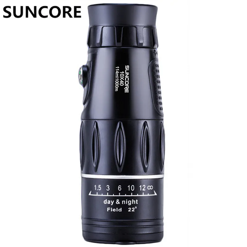 SUNCORE Navigator 10x40 HD Zoom BAK4 Prism Focused Lens Sighting Vision Mirror Monocular Telescope Viewing mirror Outdoor sports
SUNCORE Navigator 10x40 HD Zoom BAK4 Prism Focused Lens Sighting Vision Mirror Monocular Telescope Viewing mirror Outdoor sports