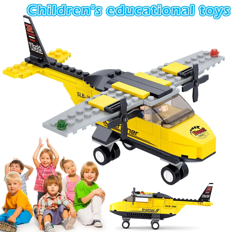Children Educational Building Blocks Toy Kit City Airplane DIY Figures Bricks Birthday Gifts NSV775
Children Educational Building Blocks Toy Kit City Airplane DIY Figures Bricks Birthday Gifts NSV775