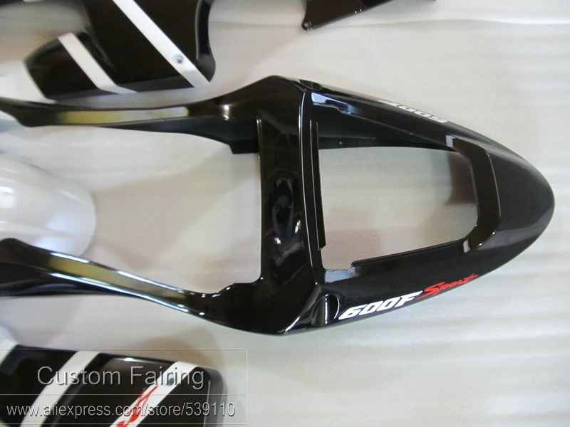 100% Injection Molding Fairing Kit For Honda CBR600 F4I 01 02 03 White Black Fairings Set CBR600 F4I 2001-2003 SD14
100% Injection Molding Fairing Kit For Honda CBR600 F4I 01 02 03 White Black Fairings Set CBR600 F4I 2001-2003 SD14