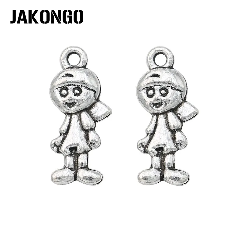 30Pcs Antique Silver Plated Boys Girls Charms Pendants for Jewelry Making Bracelet Necklace DIY Handmade 18x8mm
30Pcs Antique Silver Plated Boys Girls Charms Pendants for Jewelry Making Bracelet Necklace DIY Handmade 18x8mm