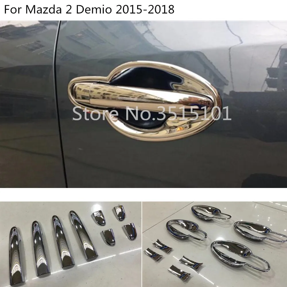 Car Body Cover Styling Detector Frame Panel Trim ABS Chrome Door Handle Bowl For Mazda 2 Demio 2015 2016 2017 2018
Car Body Cover Styling Detector Frame Panel Trim ABS Chrome Door Handle Bowl For Mazda 2 Demio 2015 2016 2017 2018