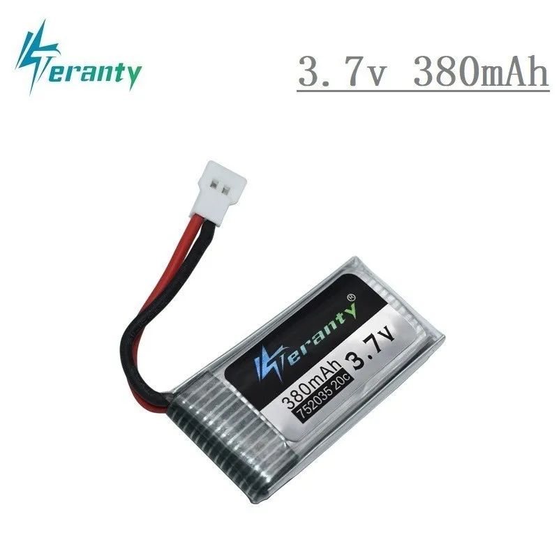 Original Lipo Battery For Hubsan X4 H107 H107L H107D JD385 JD388 RC Helicopter Spare Parts 3.7V 380mah Drone battery 752035 1pcs
Original Lipo Battery For Hubsan X4 H107 H107L H107D JD385 JD388 RC Helicopter Spare Parts 3.7V 380mah Drone battery 752035 1pcs