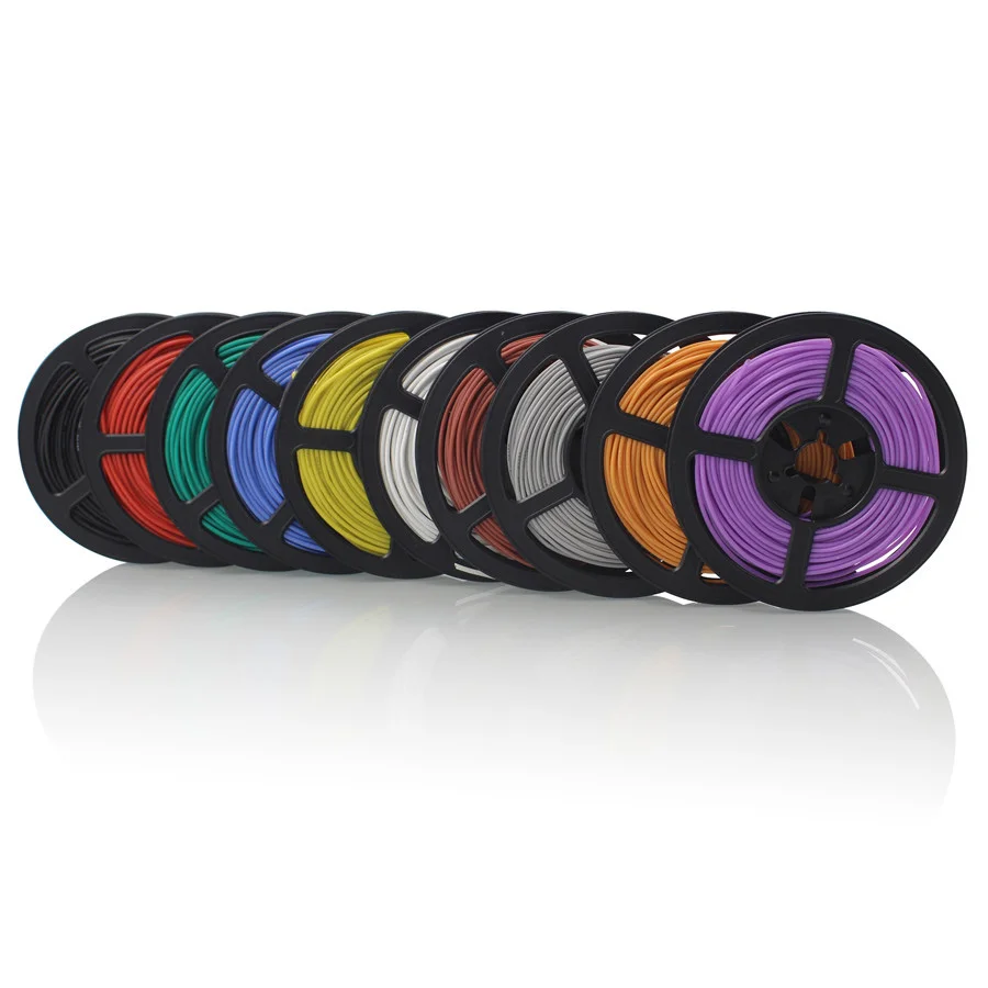 50 meters 164 ft 20AWG flexible silicone wire tinned copper wire and cable stranded wire 10 color optional DIY wire connection
50 meters 164 ft 20AWG flexible silicone wire tinned copper wire and cable stranded wire 10 color optional DIY wire connection