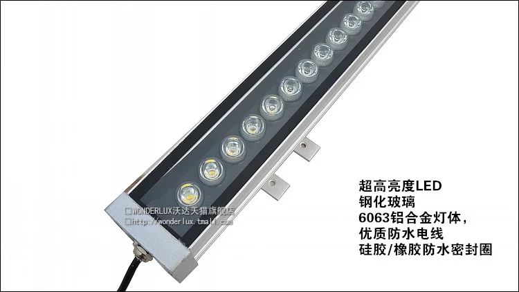 Super Bright Outdoor Project LED 18X1W 1M IP65 Outdoor Flood Wall Washer Light Lamp CE RoHS Waterproof Yard Garden
Super Bright Outdoor Project LED 18X1W 1M IP65 Outdoor Flood Wall Washer Light Lamp CE RoHS Waterproof Yard Garden
