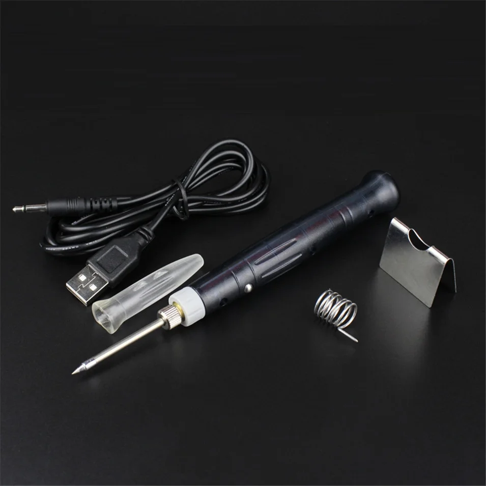USB Soldering Iron Professional Electric Soldering Irons Rapid Heating Tools For DIY Soldering Jobs With Indicator Light
USB Soldering Iron Professional Electric Soldering Irons Rapid Heating Tools For DIY Soldering Jobs With Indicator Light