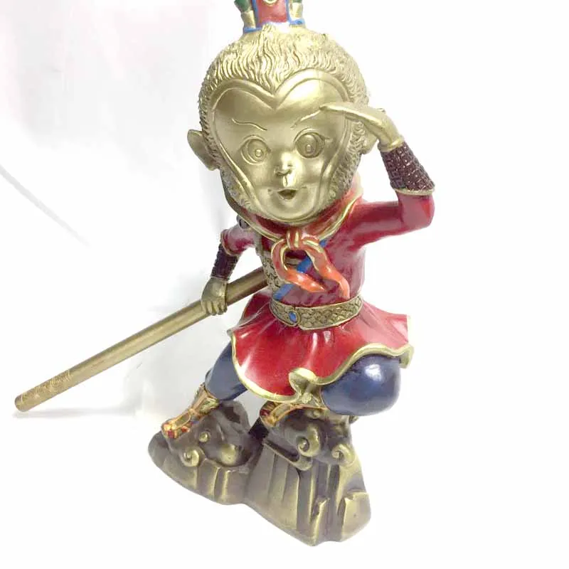 Китайский Миф Король обезьян sun wukong украшение для дома китайская Латунь Медные ремесленные предметы интерьера Деловой Подарок
Китайский Миф Король обезьян sun wukong украшение для дома китайская Латунь Медные ремесленные предметы интерьера Деловой Подарок