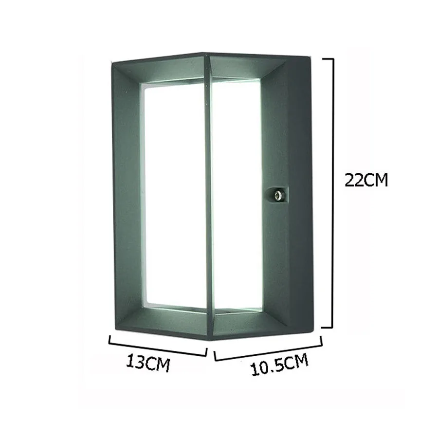 BEIAIDI IP54 Waterproof 10W LED Outdoor Wall Lamp Villa Courtyard Corridor Porch Light Courtyard Garden Aluminum Led Porch Lamps
BEIAIDI IP54 Waterproof 10W LED Outdoor Wall Lamp Villa Courtyard Corridor Porch Light Courtyard Garden Aluminum Led Porch Lamps