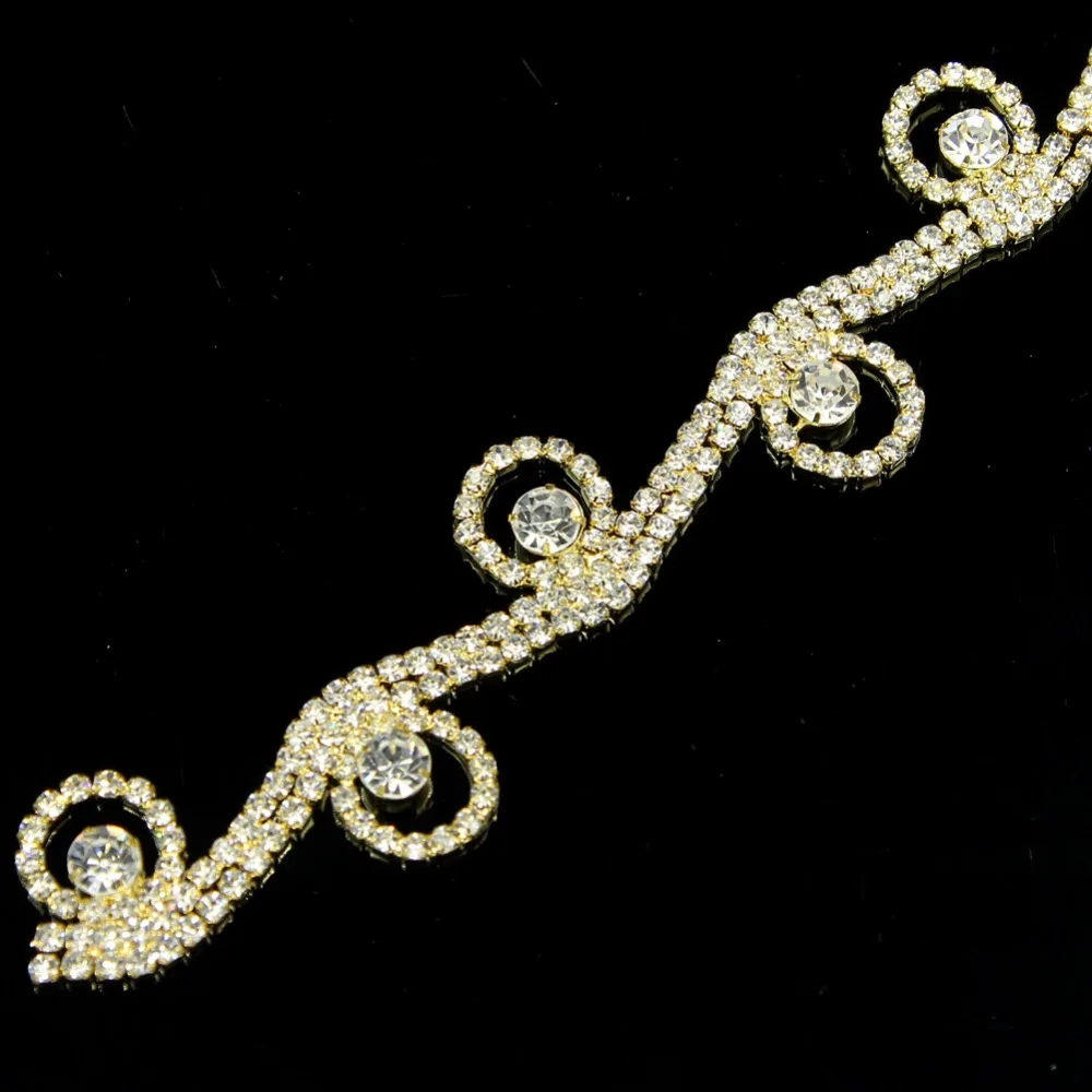5Yards Rose Gold Silver Gold Rhinestone Trim 888 Stone Crystals Chain Sewing Craft
5Yards Rose Gold Silver Gold Rhinestone Trim 888 Stone Crystals Chain Sewing Craft