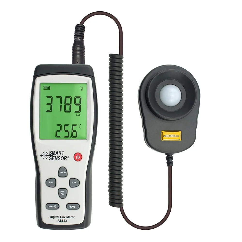Digital Split Type Lux Meter Light Illuminance Photometer 200000lux Illuminometer
Digital Split Type Lux Meter Light Illuminance Photometer 200000lux Illuminometer