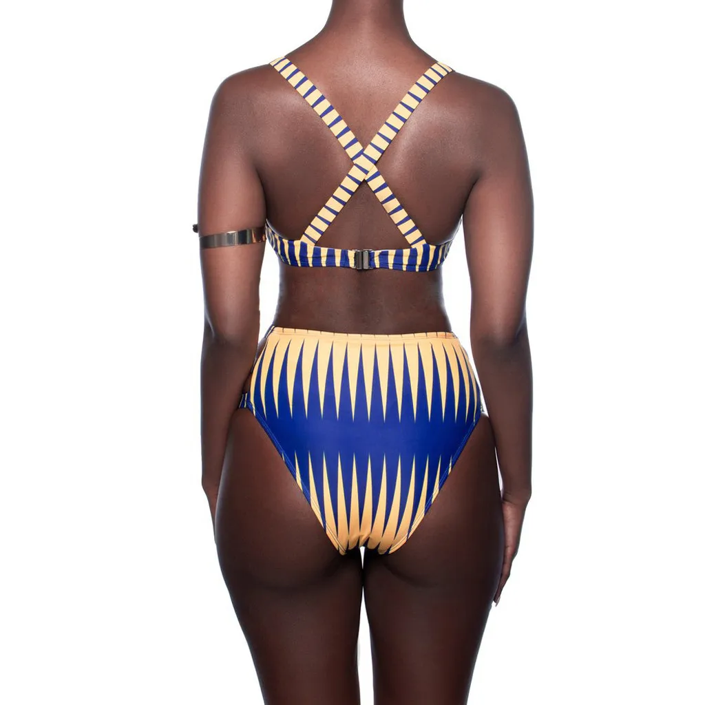 Women African swimwear Print Bikini Beach Suit female swimsuit split maillot de bain taille Yellow Bikini
Women African swimwear Print Bikini Beach Suit female swimsuit split maillot de bain taille Yellow Bikini