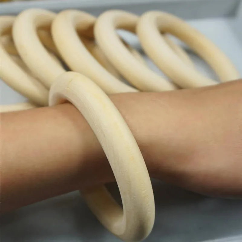 Wholesale Price Crafts DIY Baby Teething Natural Wooden Rings Necklace Bracelet Jewelry 120mm
Wholesale Price Crafts DIY Baby Teething Natural Wooden Rings Necklace Bracelet Jewelry 120mm