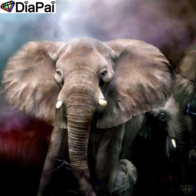 DiaPai Diamond Painting 5D DIY 100% Full Square/Round Drill "Animal elephant" Diamond Embroidery Cross Stitch 3D Decor A24251
DiaPai Diamond Painting 5D DIY 100% Full Square/Round Drill "Animal elephant" Diamond Embroidery Cross Stitch 3D Decor A24251