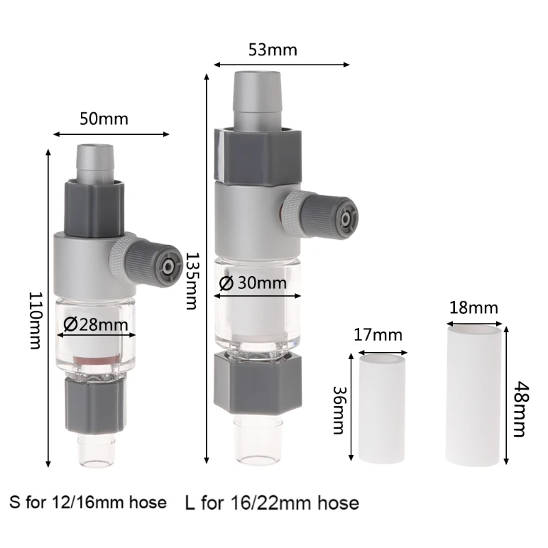 co2 Atomizer Diffuser External Reactor Fish Tank For 12/16mm 16/22mm Aquarium Accessories
co2 Atomizer Diffuser External Reactor Fish Tank For 12/16mm 16/22mm Aquarium Accessories