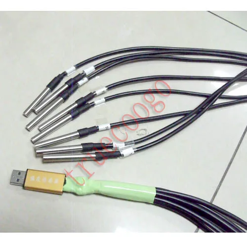 Модуль датчика температуры ds18b20 датчик температуры usb series 8 зонд из нержавеющей стали
Модуль датчика температуры ds18b20 датчик температуры usb series 8 зонд из нержавеющей стали