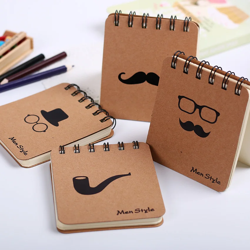 1PC New Kawaii Moustache Notebook Cute Glasses Hat Notepad School Office Diary Plan Record Stationery Supplies
1PC New Kawaii Moustache Notebook Cute Glasses Hat Notepad School Office Diary Plan Record Stationery Supplies