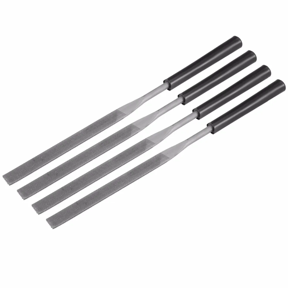 4pcs 4x160mm Double Cut Steel Flat Needle File with Plastic Handle DIY Wood Rasp File Needle Handy Tools for Ceramic Crafts
4pcs 4x160mm Double Cut Steel Flat Needle File with Plastic Handle DIY Wood Rasp File Needle Handy Tools for Ceramic Crafts