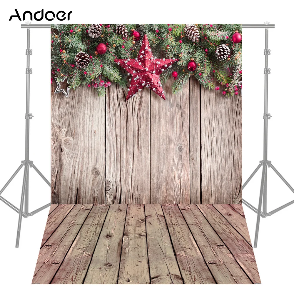 2018 высокое качество Andoer 1 5*2 м/5*7 футов рождественский стиль фон для фотосъемки
