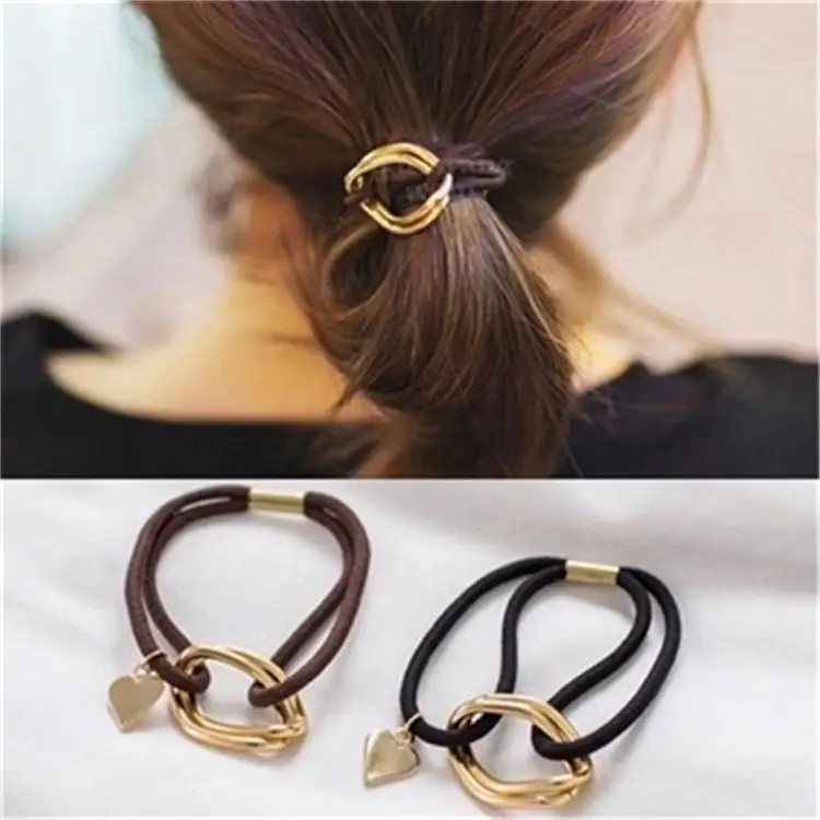 New Geometric head rope handmade hair ring alloy pendant Hair Accessories Headwear
New Geometric head rope handmade hair ring alloy pendant Hair Accessories Headwear