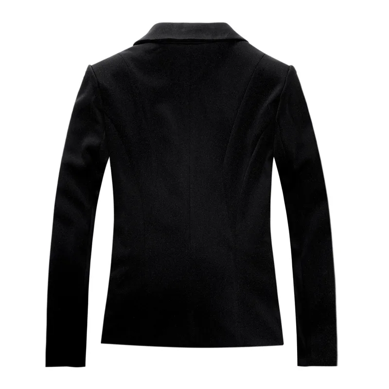 Hot fashion autumn Women ladies One Button Slim Casual Business Suit Jacket casual formal long sleeve solid Outwear Black coats
Hot fashion autumn Women ladies One Button Slim Casual Business Suit Jacket casual formal long sleeve solid Outwear Black coats