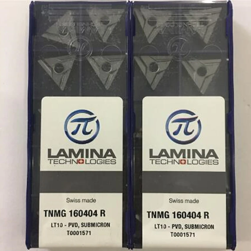 Твердосплавные пластины LAMINA TNMG160404R/TNMG160404L/TNMG160408R/TNMG160408L lt10, токарные инструменты с ЧПУ, 10 шт.
Твердосплавные пластины LAMINA TNMG160404R/TNMG160404L/TNMG160408R/TNMG160408L lt10, токарные инструменты с ЧПУ, 10 шт.