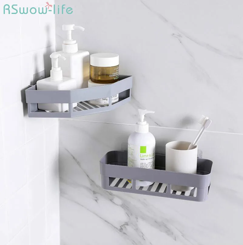 Perforation-Free Corner Rack Toilet Wash Rack Traceless Wall-Mounted Triangular Rack Receptacle Rack In Bathroom Plastic Holder
Perforation-Free Corner Rack Toilet Wash Rack Traceless Wall-Mounted Triangular Rack Receptacle Rack In Bathroom Plastic Holder
