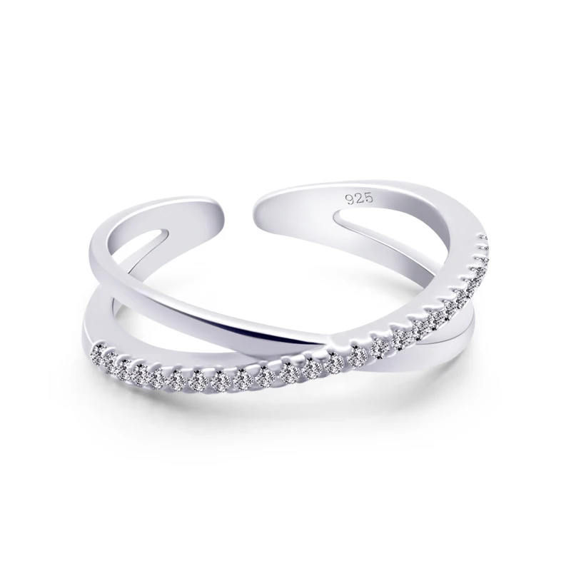 New Girl S925 Sterling Silver Couple Rings Simple Women Men Inlay Design Ring Adjustable Size Wedding Jewelry Engagement Gifts
New Girl S925 Sterling Silver Couple Rings Simple Women Men Inlay Design Ring Adjustable Size Wedding Jewelry Engagement Gifts