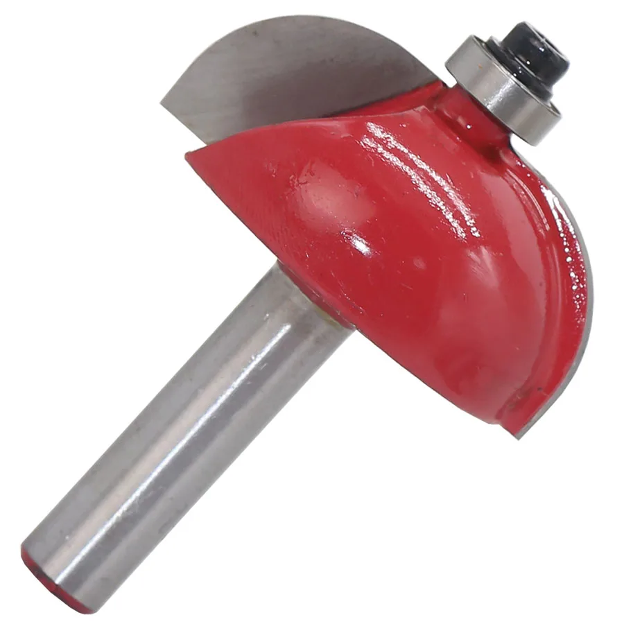 1pcs/set High Quality Cove Bit With Bearing 8mm shank Cove Edging and Molding Router Bit - 7/8" Radius - 8" Shank
1pcs/set High Quality Cove Bit With Bearing 8mm shank Cove Edging and Molding Router Bit - 7/8" Radius - 8" Shank