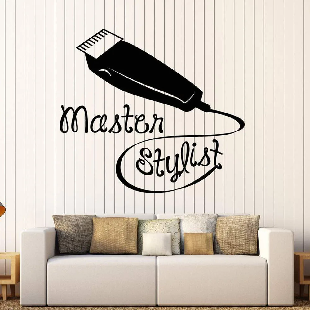 Hair Cut Vinyl Wall Decal Master Stylist Hair Salon Hairdresser Barbershop Wall Sticker For Store Window Art Mural N59
Hair Cut Vinyl Wall Decal Master Stylist Hair Salon Hairdresser Barbershop Wall Sticker For Store Window Art Mural N59