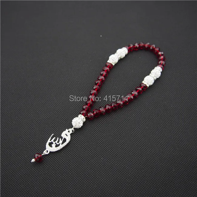 L150113017 Garnet Crystal Rondelles Islamic Muslim Prayer Beads 33beads Allah Misbaha Sibha
L150113017 Garnet Crystal Rondelles Islamic Muslim Prayer Beads 33beads Allah Misbaha Sibha