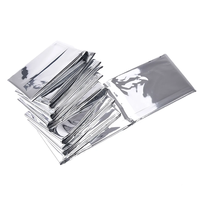 1pcs Camping Emergency Blanket First Aid PortableSurvival Rescue Curtain Tent Tools Outdoor Hiking Life-saving Foil Thermal kit
1pcs Camping Emergency Blanket First Aid PortableSurvival Rescue Curtain Tent Tools Outdoor Hiking Life-saving Foil Thermal kit