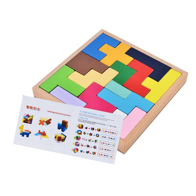 3D квадратная деревянная игра-головоломка, русские строительные головоломки, настольные игрушки, развивающие детские деревянные подарки
3D квадратная деревянная игра-головоломка, русские строительные головоломки, настольные игрушки, развивающие детские деревянные подарки
