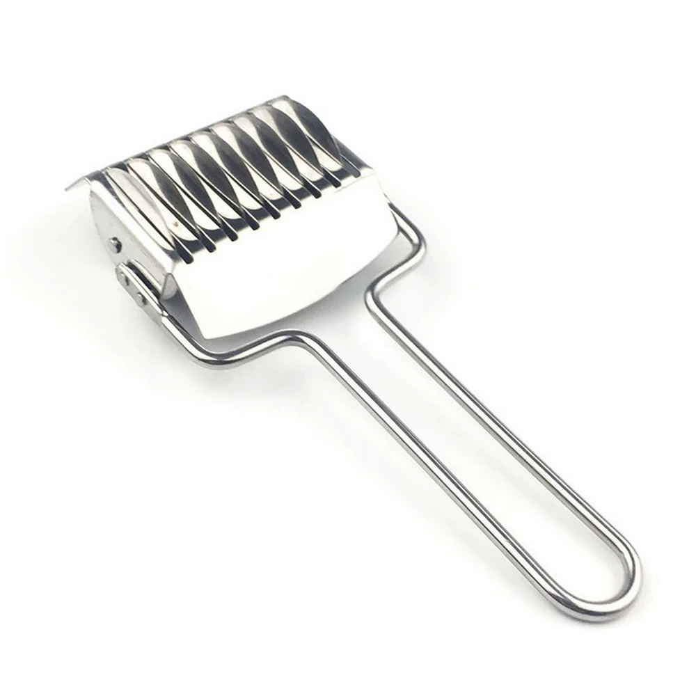 Stainless Steel Pressing Machine Handle Kitchen Gadgets Noodles Non-slip Home Cut Knife 1PC Manual Section Shallot Cutter
Stainless Steel Pressing Machine Handle Kitchen Gadgets Noodles Non-slip Home Cut Knife 1PC Manual Section Shallot Cutter