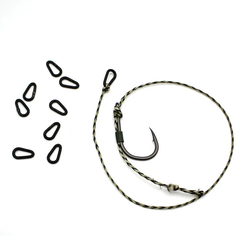 100PCS Carp Fishing PVA Mesh Refill Link Loop Ring Tear Drop Link Loop Carp Rig Making Hook Bait Feeder Boillie Rigging Rig Hook
100PCS Carp Fishing PVA Mesh Refill Link Loop Ring Tear Drop Link Loop Carp Rig Making Hook Bait Feeder Boillie Rigging Rig Hook