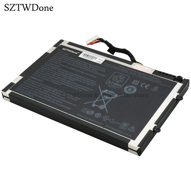 SZTWDONE Новый PT6V8 Аккумулятор для ноутбука DELL Alienware M11x R1 R2 R3 M14x R1 R2 P06T P18G PT6V8 T7YJ DKK25 8P6X6 0PT6V8 0DKK25
SZTWDONE Новый PT6V8 Аккумулятор для ноутбука DELL Alienware M11x R1 R2 R3 M14x R1 R2 P06T P18G PT6V8 T7YJ DKK25 8P6X6 0PT6V8 0DKK25