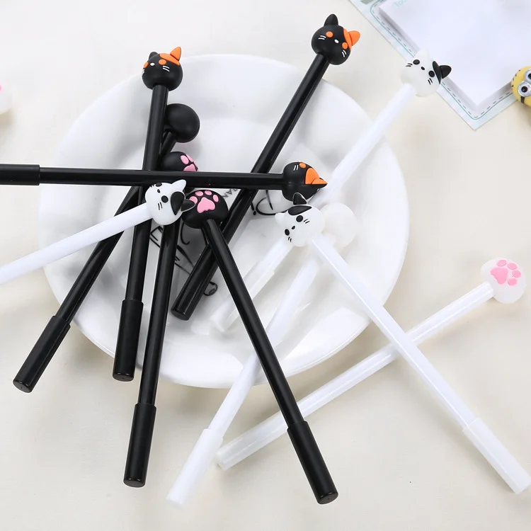 40 Pcs Creative Cute Cat Claw Neutral Pen Full Needle Head 0.38mm Black Signature Pen Student Stationery Material Escolar
40 Pcs Creative Cute Cat Claw Neutral Pen Full Needle Head 0.38mm Black Signature Pen Student Stationery Material Escolar