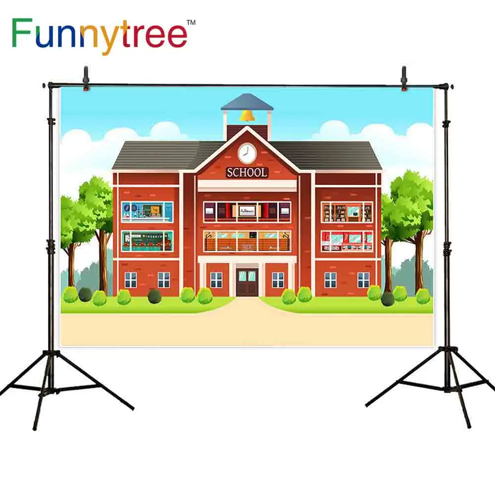Funnytree backdrop for photographic studio cartoon back to school student professional background photocall photobooth printed
Funnytree backdrop for photographic studio cartoon back to school student professional background photocall photobooth printed